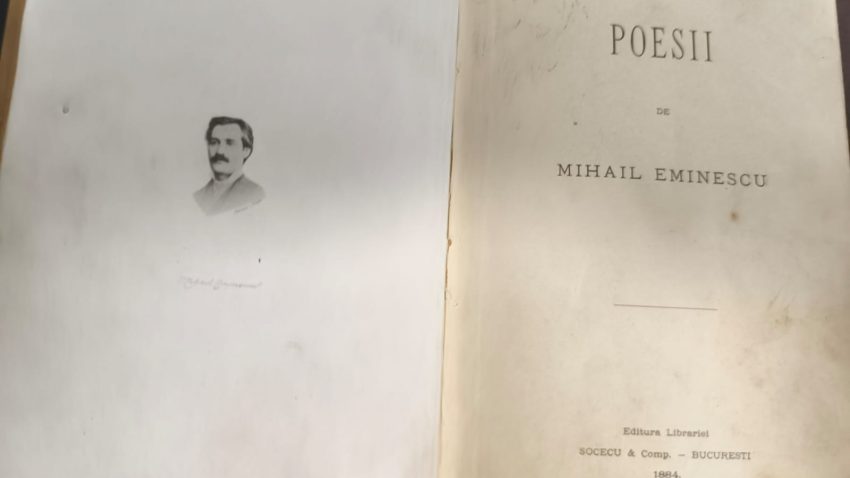 De Ziua Culturii Naționale răsfoim împreună singura carte de poezii publicată în timpul vieții poetului Mihai Eminescu