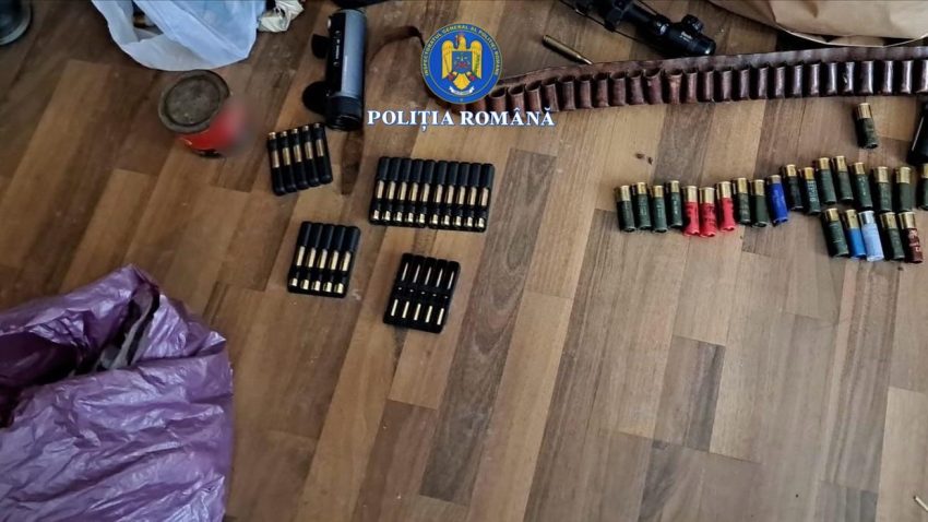 Județul CONSTANȚA: Percheziții într-un dosar referitor la regimul armelor, munițiilor și protecției vânătorii