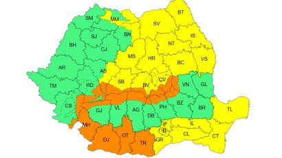 Noi avertizări de ninsori viscolite și ger în țară. Precipitații și vânt puternic, în Dobrogea