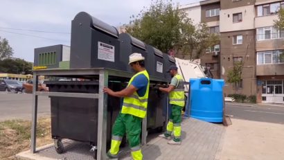TULCEA: Încă 10 platfome ecologice subterane pentru colectarea deșeurilor vor fi amplasate în municipiu