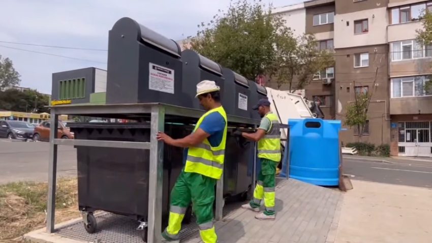 TULCEA: Încă 10 platfome ecologice subterane pentru colectarea deșeurilor vor fi amplasate în municipiu