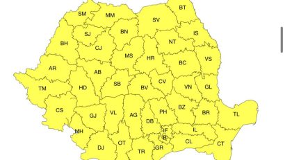 ANM: Episodul de frig extrem și ger se prelungește până joi, în toată țara