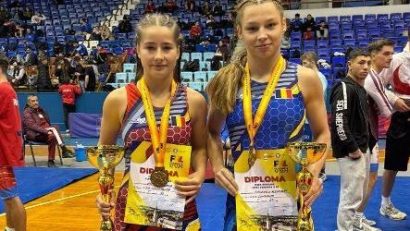 Verișoarele Diana și Alexandra Voiculescu de la CSM Constanța încep anul cu gânduri mari
