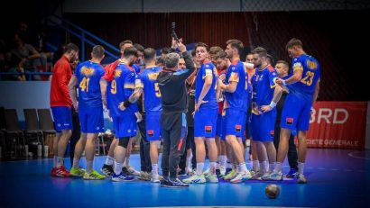 Naționala masculină de handbal a României debutează vineri la Campionatul European 2026
