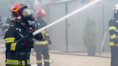 Județul CONSTANȚA: Explozie a unei centrale termice, urmată de incendiu, la Viișoara