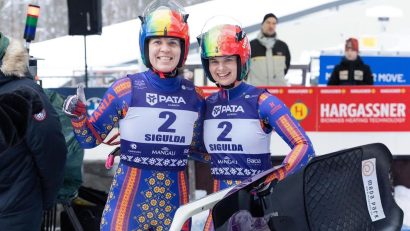 Raluca Strămăturaru şi Raluca Manolescu, argint la dublu feminin în Cupa Naţiunilor la sanie