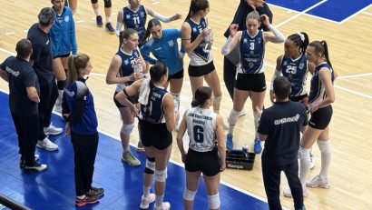 Voleibalistele de la CSM Constanța vor evolua sâmbătă pe teren propriu