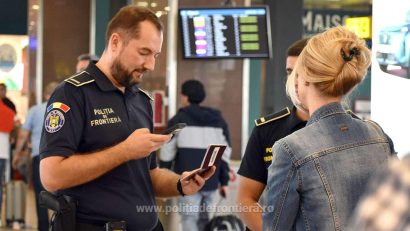 Minoră cu declarație notarială falsă emisă la Constanța, depistată la ieșirea din țară de polițiștii de pe Aeroportul Henri Coandă