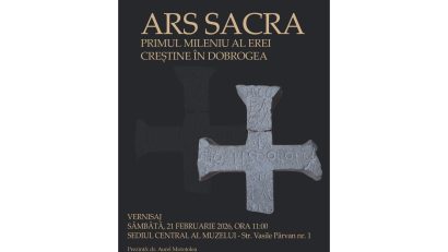 Expoziția „ARS SACRA. Primul mileniu al erei creștine în Dobrogea” va fi prezentată la Bârlad