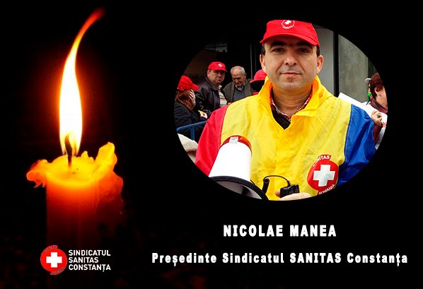 A murit Nicolae Manea, președintele Sindicatului SANITAS Constanța