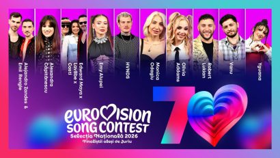Eurovision 2026: Au fost anunțați finaliștii Selecției Naționale