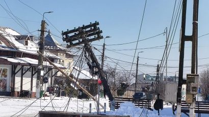 TULCEA: Toate localităţile din judeţ sunt alimentate la reţeaua de energie electrică