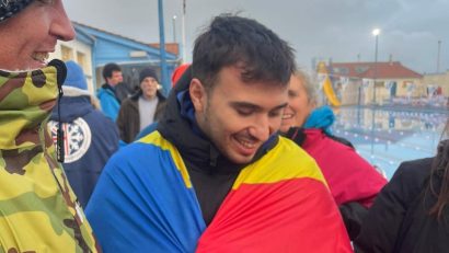 Constănțeanul Cristian Tranulea a câștigat circuitul Cupei Mondiale la înot în ape înghețate
