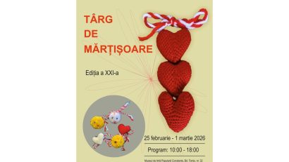 CONSTANȚA: Începe „Târgul de Mărțișoare”, ediția a XXI-a