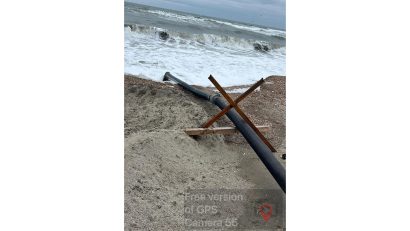 ABADL a făcut verificări în urma unei sesizări privind evacuarea apelor în Marea Neagră