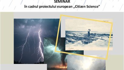 Seminarul “Fenomene meteo extreme” are loc la Biblioteca Județeană “Ioan N. Roman” Constanța