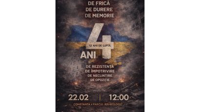 CONSTANȚA: Patru ani de la declanșarea invaziei ruse în Ucraina