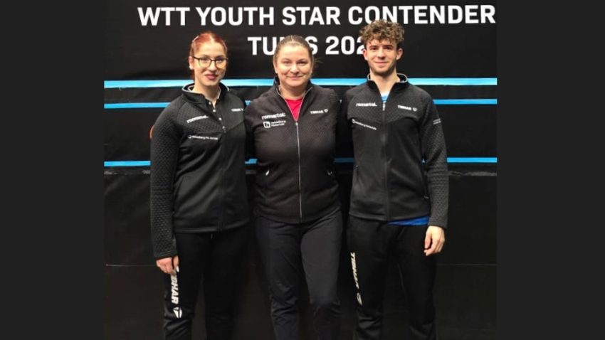 Tenis de masă: Prima medalie tricoloră la WTT Youth Star Contender Tunis 2026