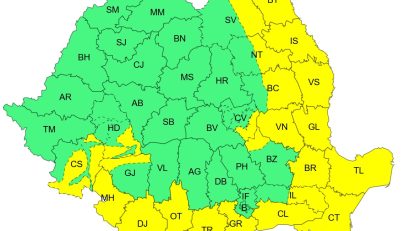 ANM: Vremea se răcește accentuat în toată țara. Dobrogea vizată de un cod galben