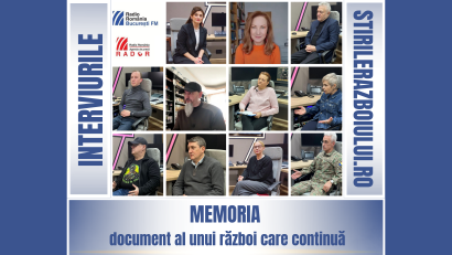 MEMORIA – un document al unui război care continuă Proiectul StirileRazboiului.ro, realizat de București FM și Agenția de Presă Rador, la patru ani de la declanșarea războiului din Ucraina