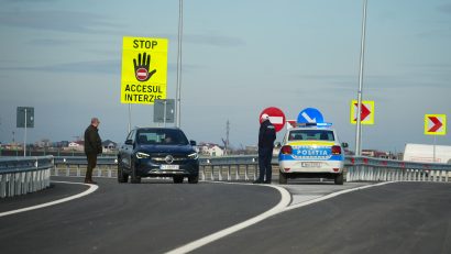A fost deschis nodul rutier Cumpăna A4