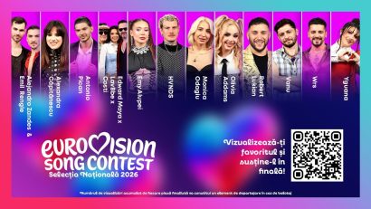 Eurovision ești tu! Toți cei 12 finaliști ai Selecției Naționale, în podcast la București FM