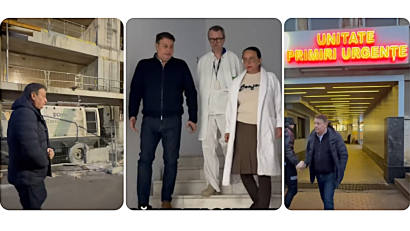 VIDEO | CONSTANȚA: Regulile de igienă din Spitalul Județean, încălcate de cei care ar trebui să vegheze la respectarea lor