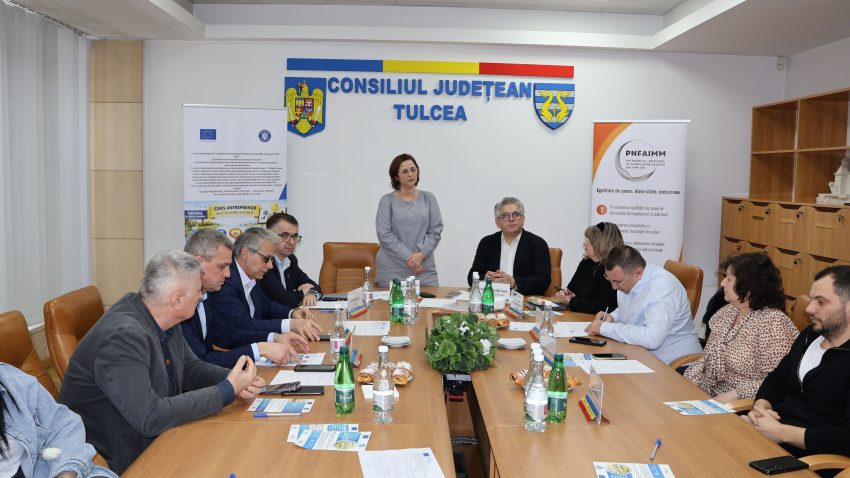 TULCEA: A fost lansat proiectul „Sprijin pentru înființarea de întreprinderi sociale în mediul urban – ITI Delta Dunării”