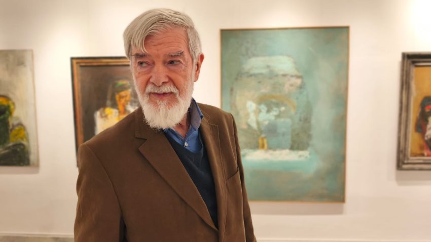 Pictorul Miron Agafiței și-a expus opera, în premieră, la Muzeul de Artă din Constanța