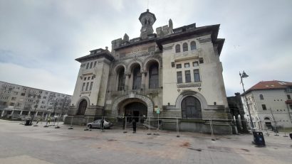 FOTO / VIDEO: Clădirea Muzeului de Istorie Națională și Arheologie Constanța a intrat în reabilitare