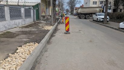 CONSTANȚA: În mai multe cartiere se lucrează la refacerea tramei stradale