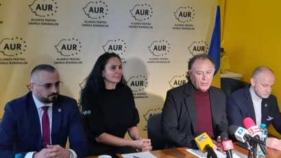 Filiala județeană a AUR Constanța a organizat, joi, o conferință de presă