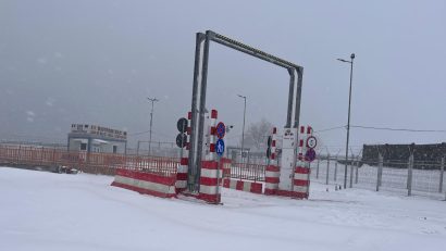 TULCEA: A fost sistată trecerea camioanelor cu bacul în PTF Isaccea – Orlovca