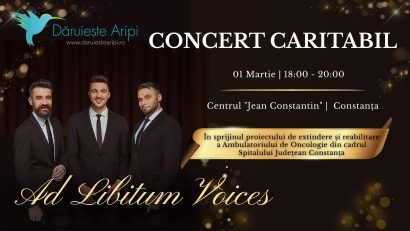 CONSTANȚA: Concert caritabil pentru extinderea și reabilitarea Ambulatoriului de Oncologie din cadrul Spitalului Județean