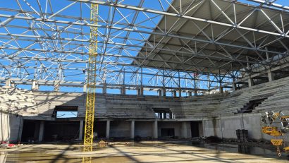 Sala Polivalentă din Constanța va fi gata anul viitor. Stadionul mai așteaptă