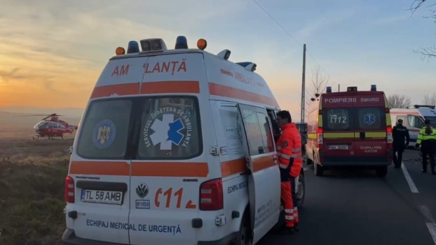 TULCEA: Pieton lovit mortal de un autoturism pe DN 22A, între Saraiu și Topolog