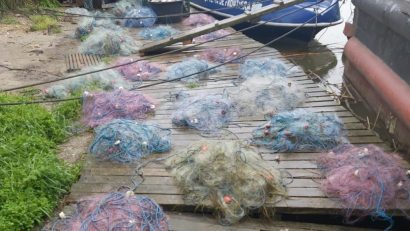 Garda de Coastă: Se fac cercetări într-un dosar penal de braconaj piscicol. Mai multe persoane au fost arestate preventiv