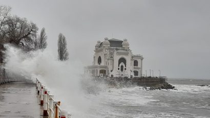 Cod Galben de vreme geroasă și intensificări ale vântului, în județele Constanța și Tulcea