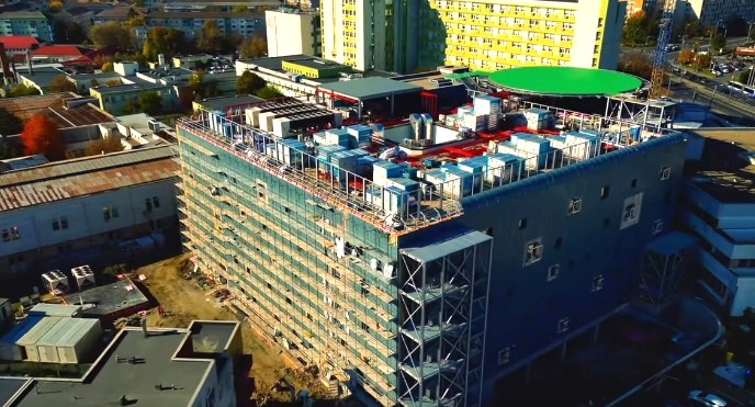 Construcţia noului Centru de Arşi Grav de la Timişoara este finalizată