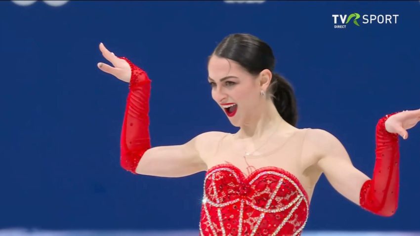 Julia Sauter va patina joi seară la Jocurile Olimpice de iarnă