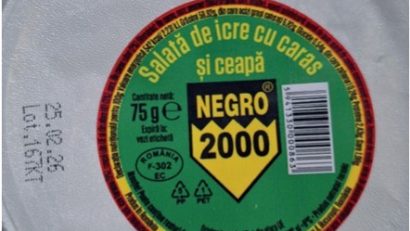 Lot de salată de icre, retras din magazine după ce a fost detectată bacteria Listeria
