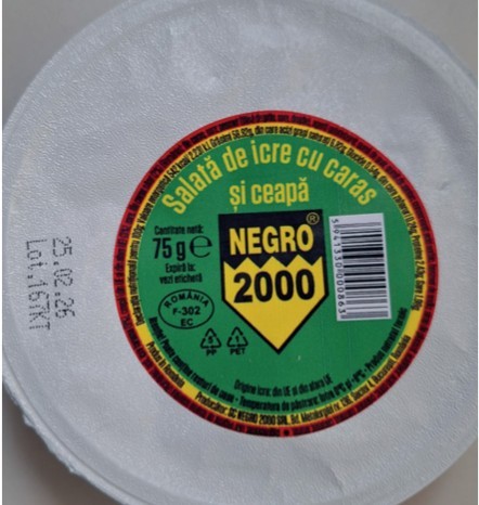 Lot de salată de icre, retras din magazine după ce a fost detectată bacteria Listeria