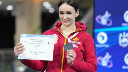 Amalia Covaliu este vicecampioană europeană la sabie
