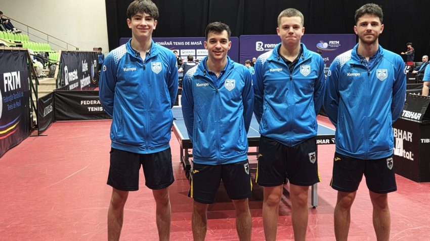 Victorii pe linie pentru formația masculină de tenis de masă CSM Constanța