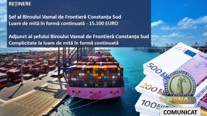 Fostul șef al Vămii Constanța Sud, Lică Parfenie, arestat preventiv