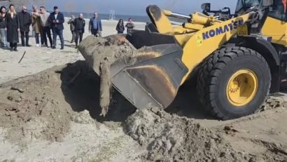 Garda de Mediu Constanța a descoperit instalații ilegale pe plaja din Năvodari