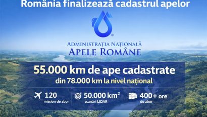 ANAR a finalizat cadastrul apelor