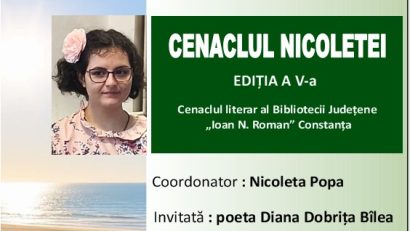 „Cenaclul Nicoletei” va avea loc la Liceul Teoretic „George Călinescu” din Constanța