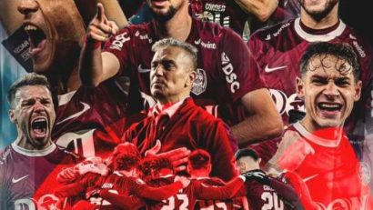 Fotbal: CFR Cluj, la a zecea victorie consecutivă în Superligă, 2-1 cu Farul