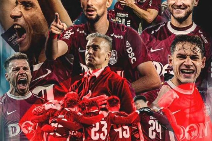 Fotbal: CFR Cluj, la a zecea victorie consecutivă în Superligă, 2-1 cu Farul